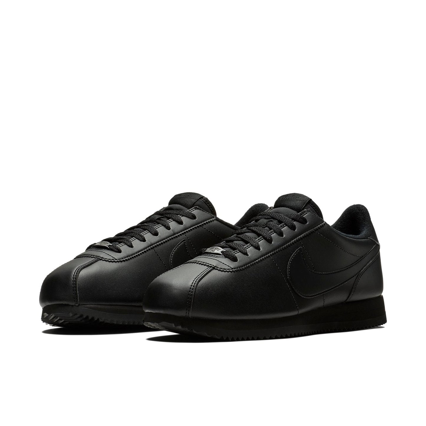 Cortez Basic Leather 'Black Anthracite' Sneakers