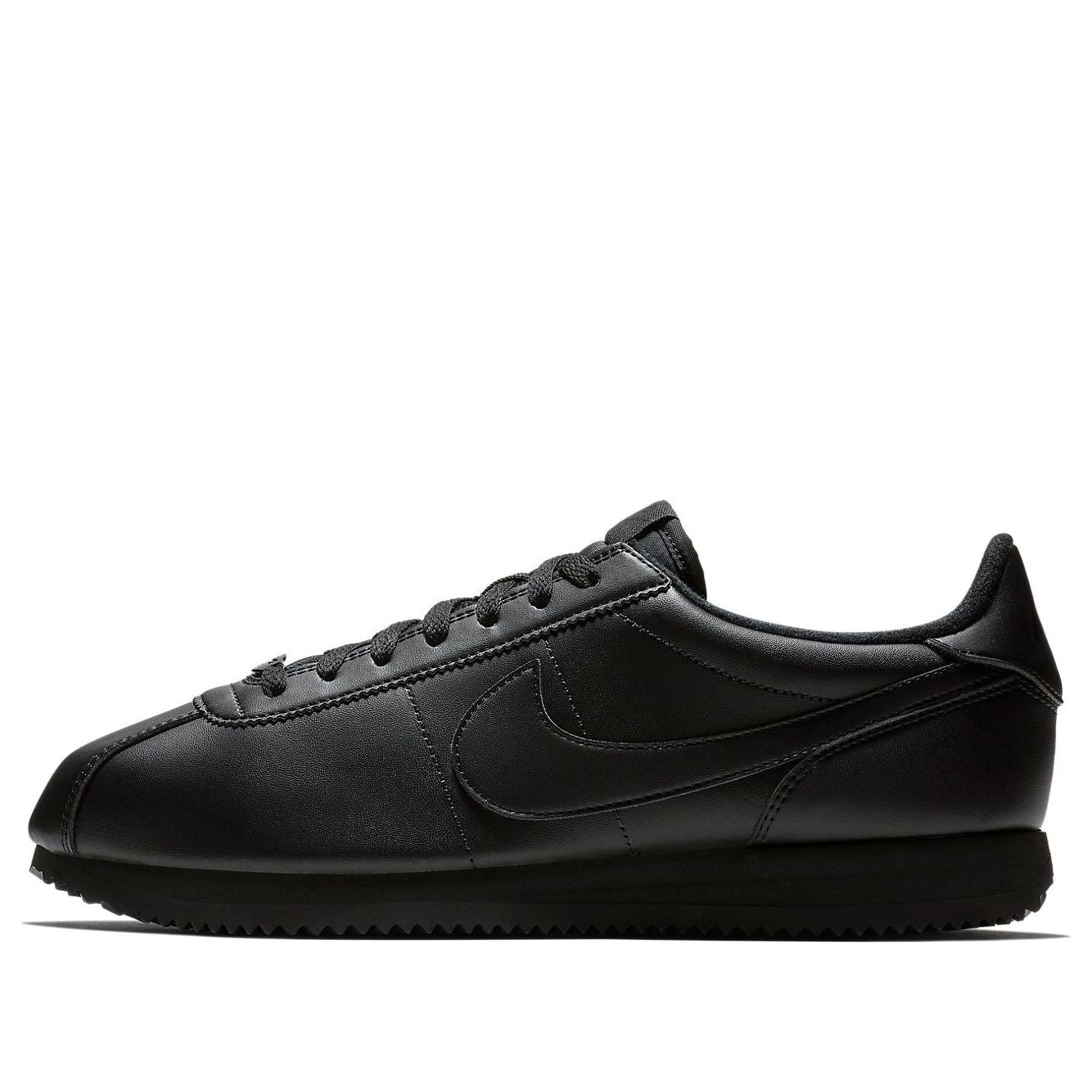 Cortez Basic Leather 'Black Anthracite' Sneakers