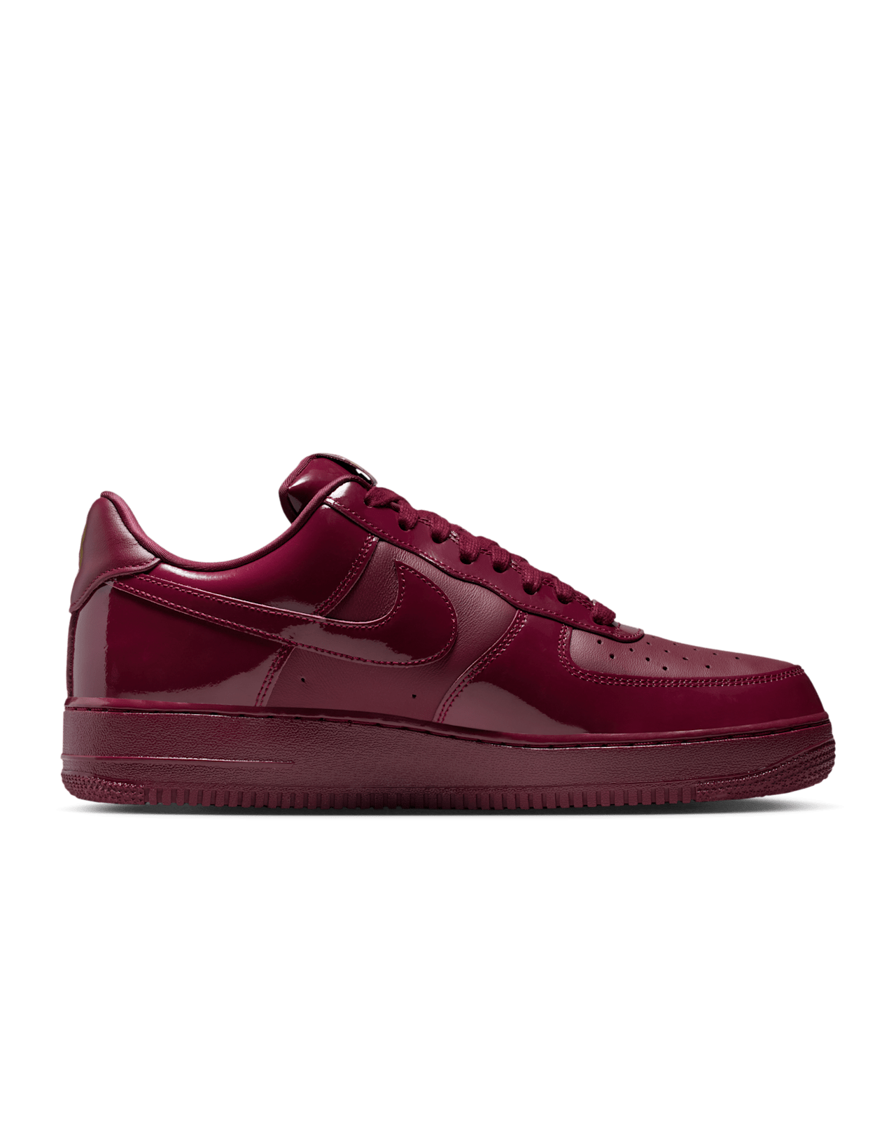 Dark Beetroot and Red Oxide Leather Sneakers
