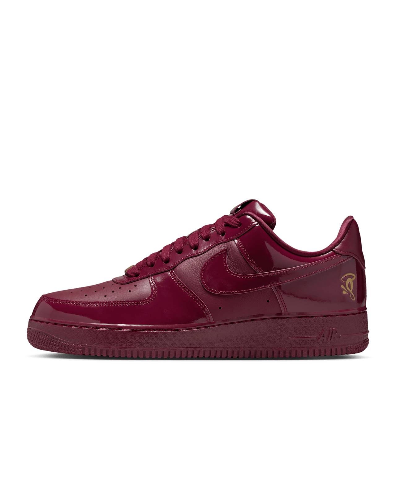 Dark Beetroot and Red Oxide Leather Sneakers