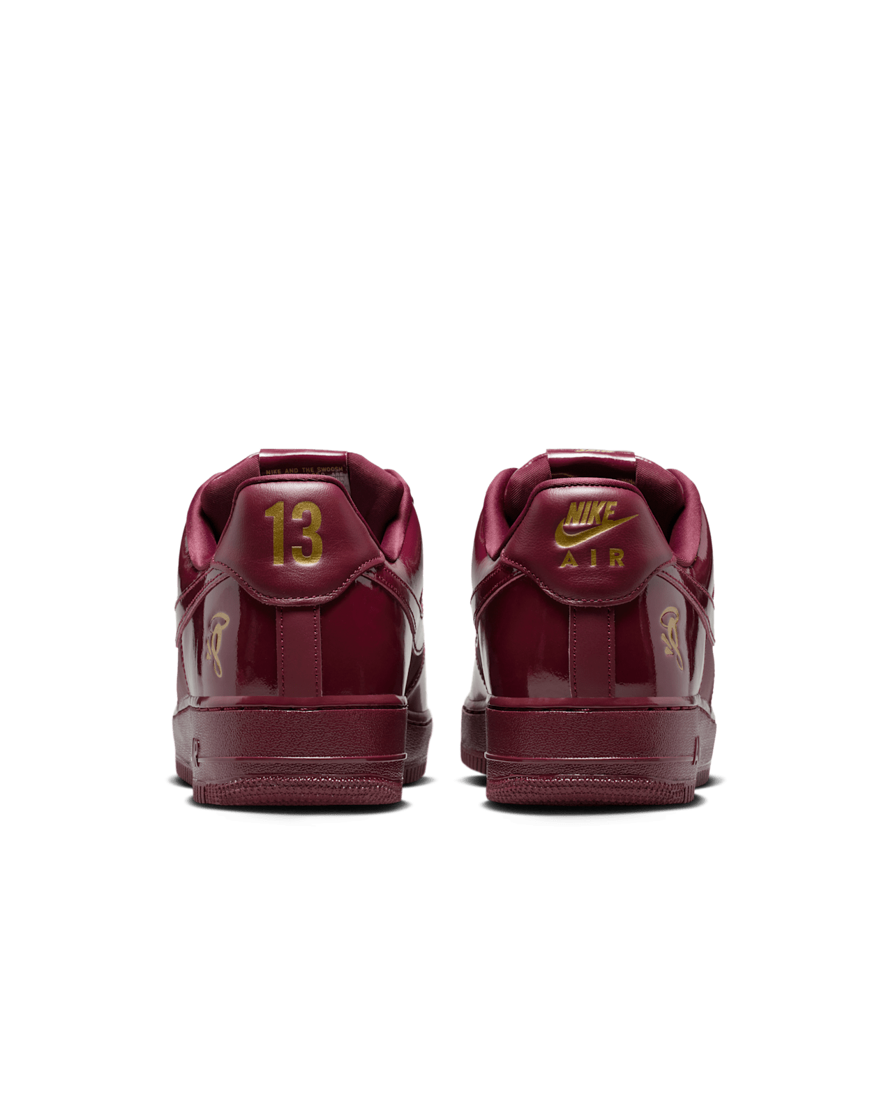 Dark Beetroot and Red Oxide Leather Sneakers