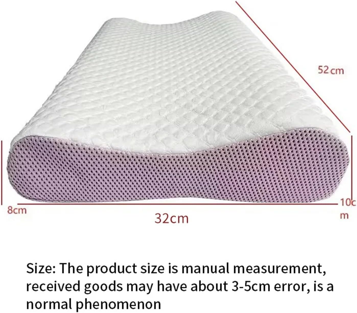 Air Layer Cervical Neck Latex Pillow
