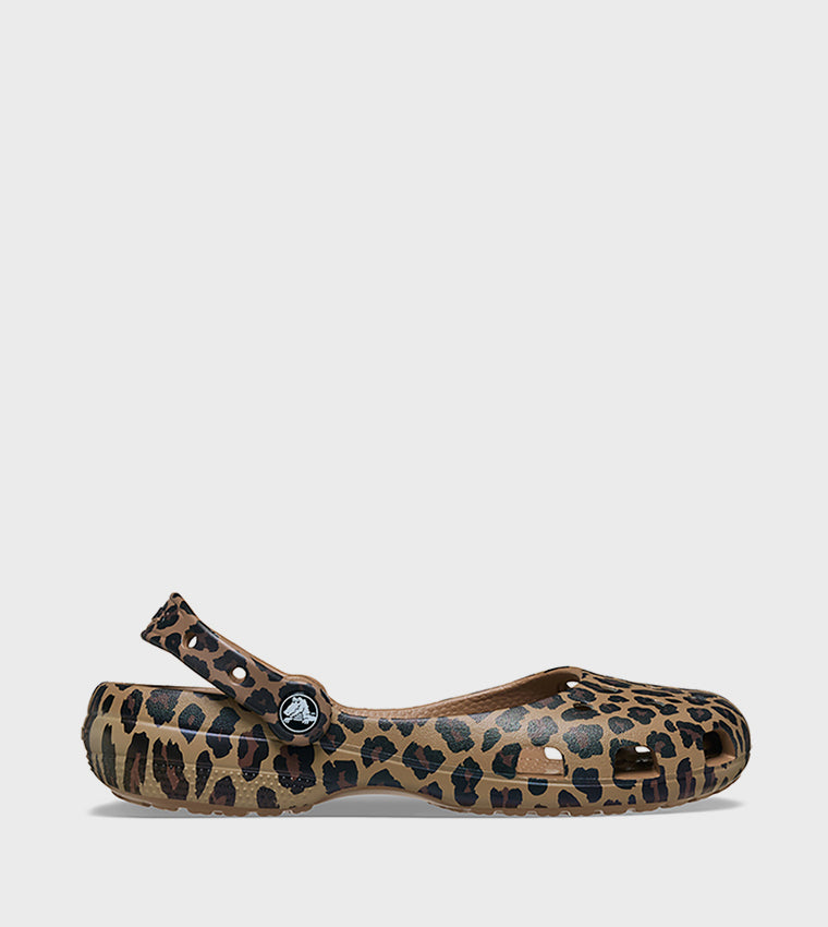 Ballet Leopard Print Sandals