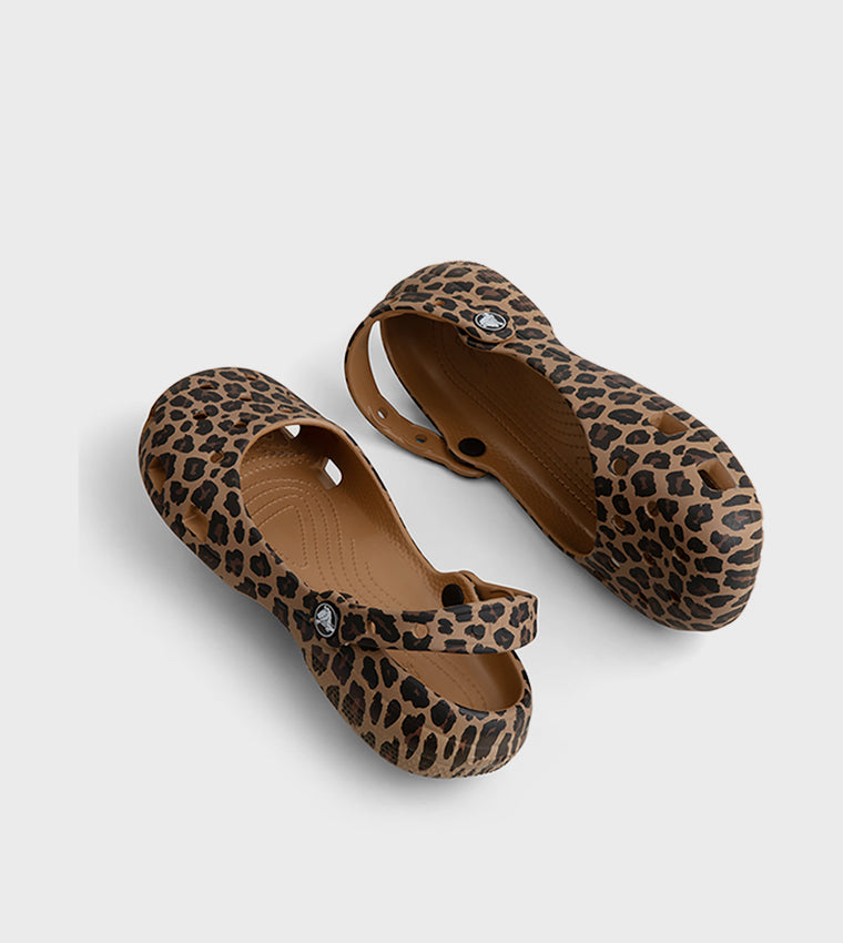 Ballet Leopard Print Sandals