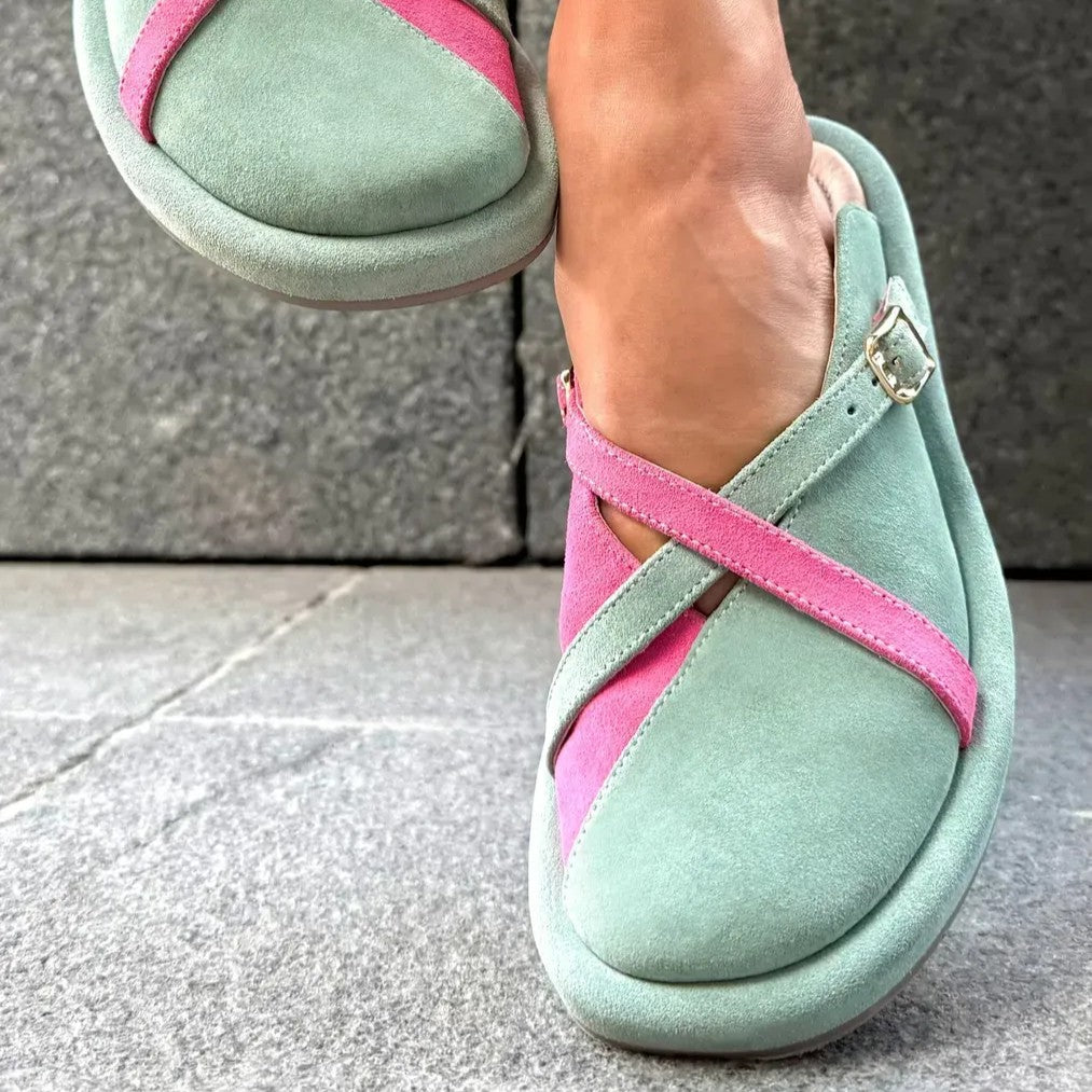 Women's Suede Leather Sandals
