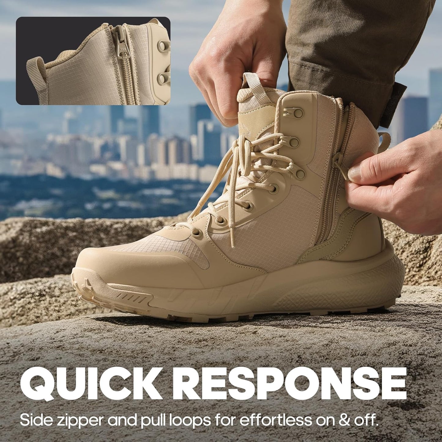 Military Tactical Combat Hiking Boots