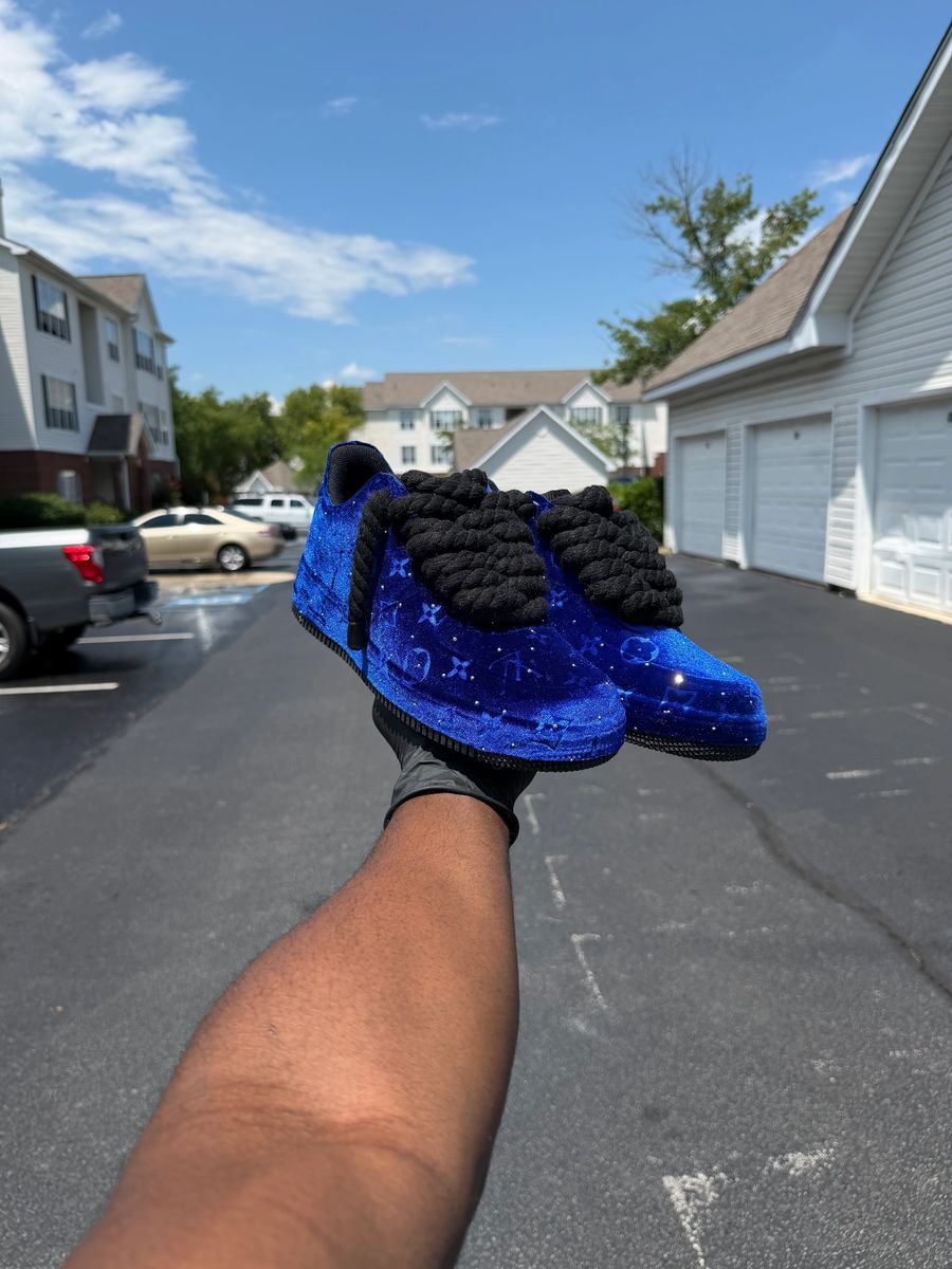 Blue Raspberry Timbs Sneakers