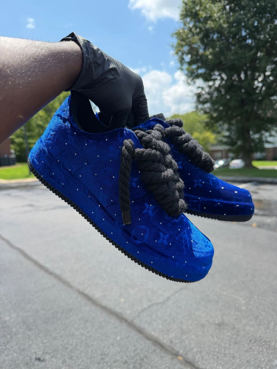 Blue Raspberry Timbs Sneakers