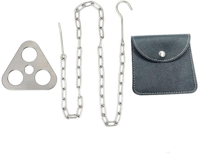 Camping Tripod Board Stainless Steel Campfire Plate