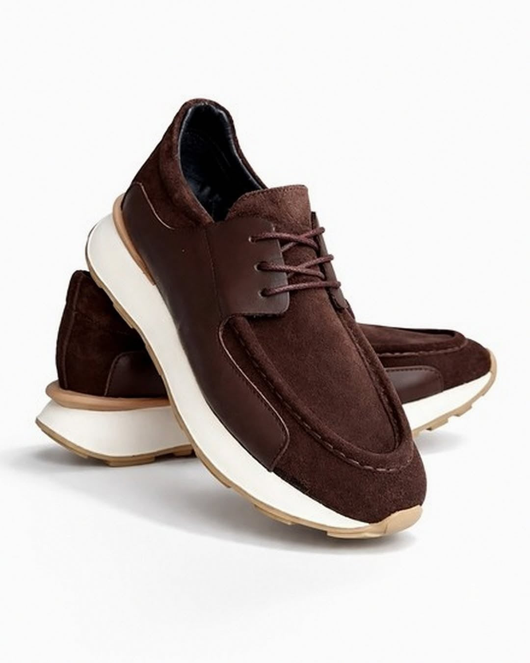 Ahmed Hamdi Bey Silva Brown Men's Leather Shoes