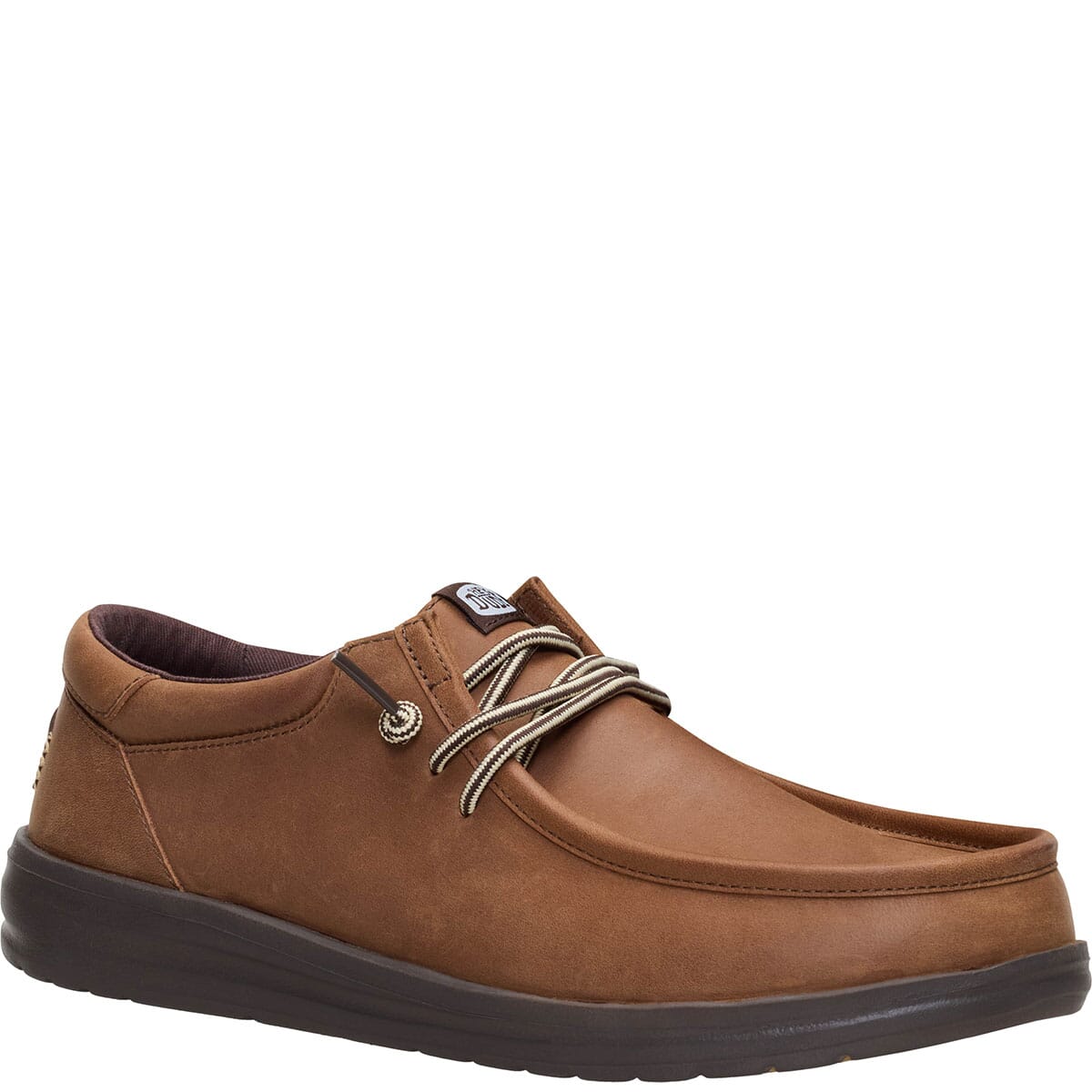 Paul Leather Casual Shoes - Robe Brown