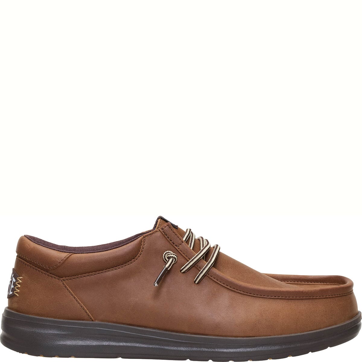 Paul Leather Casual Shoes - Robe Brown