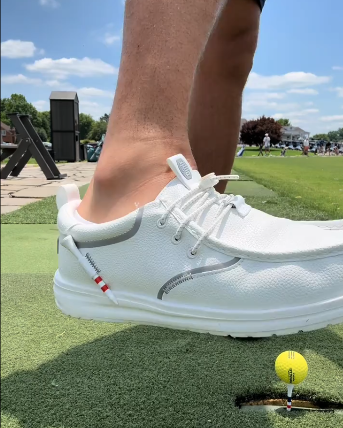 Wally Golf Classic Toggle Slip On Shoes