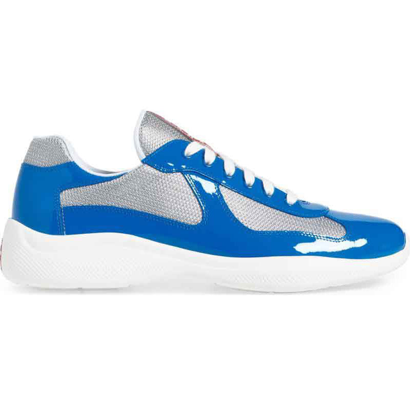 (🔥Last Day Promotion $20 OFF🎉)Patent Leather And Technical Fabric Sneakers