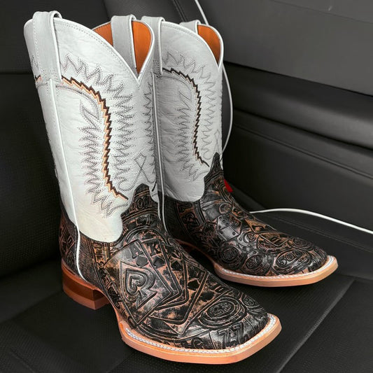Men's Square Toe Western Cowboy Boots