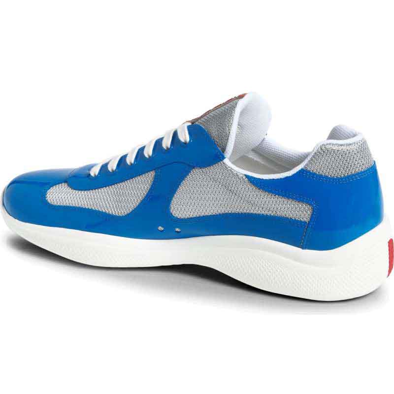 (🔥Last Day Promotion $20 OFF🎉)Patent Leather And Technical Fabric Sneakers