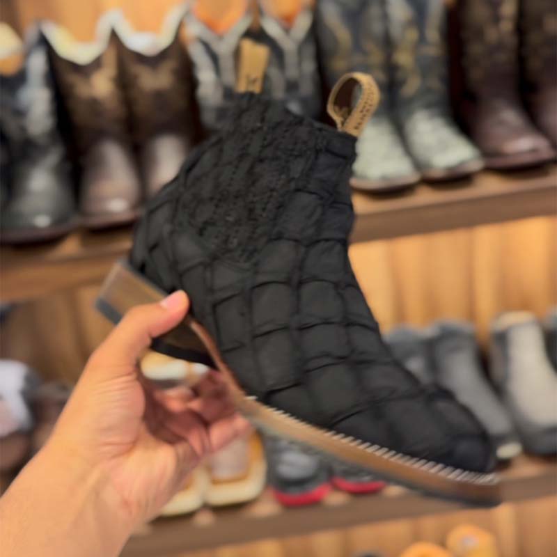 Men's Retro Mesh Chelsea Ankle Boots