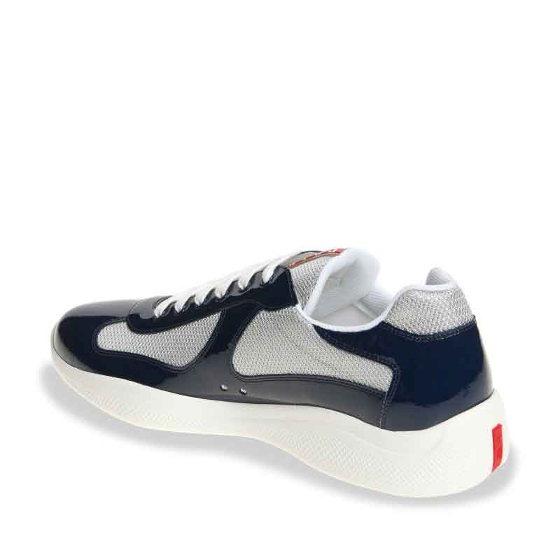 (🔥Last Day Promotion $20 OFF🎉)Patent Leather And Technical Fabric Sneakers