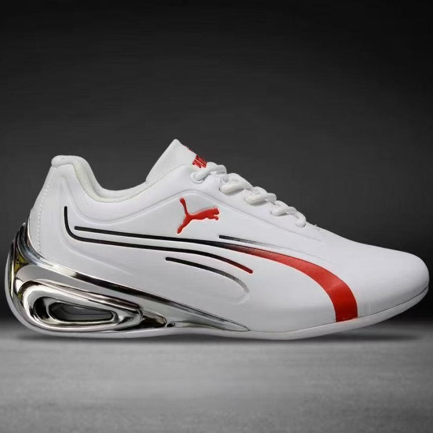 GT Metallic Heel Motorsport Sneakers