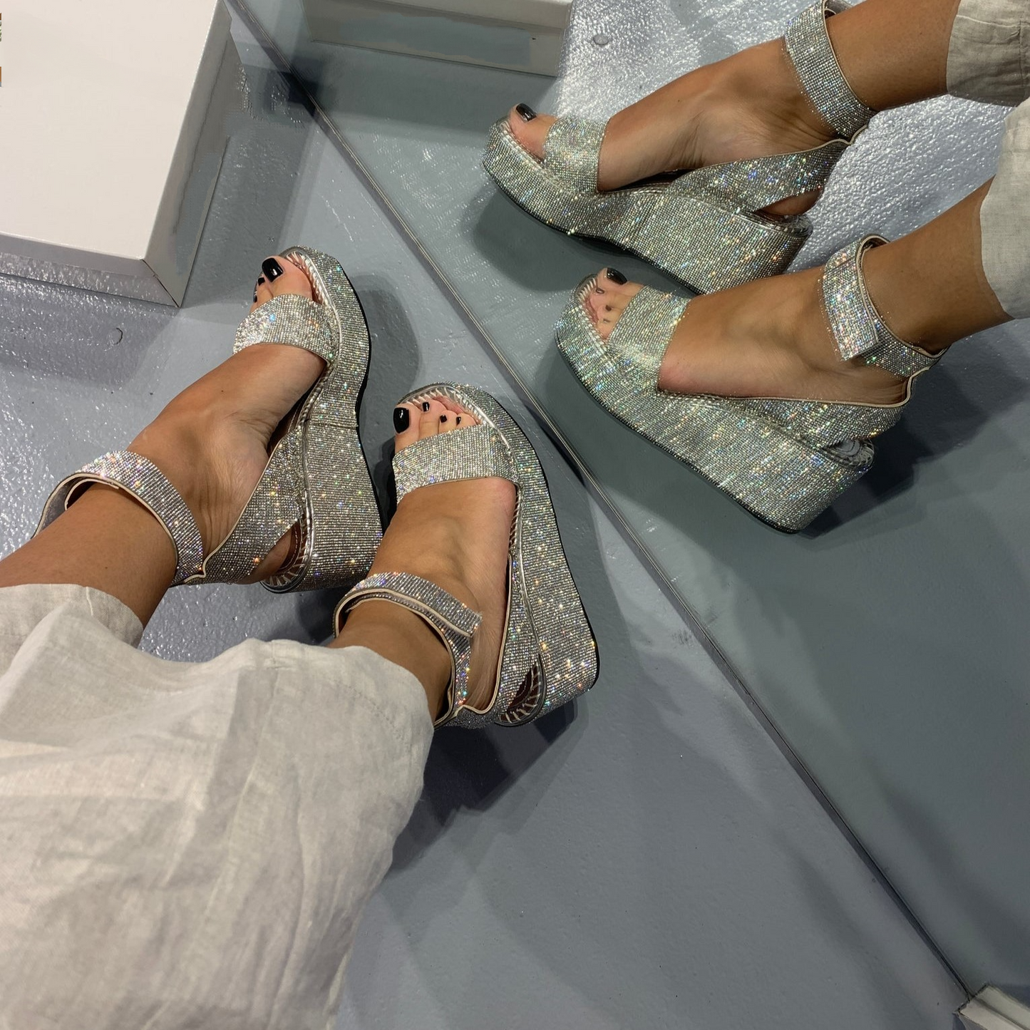 Women's Diamond Wedge Great Sandals