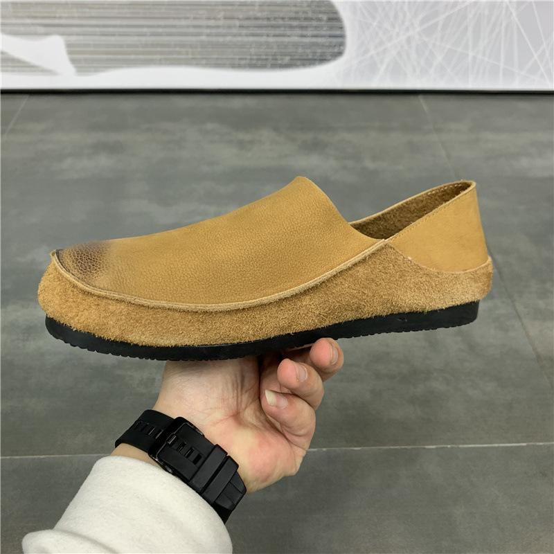 Men's retro slip-on shoes