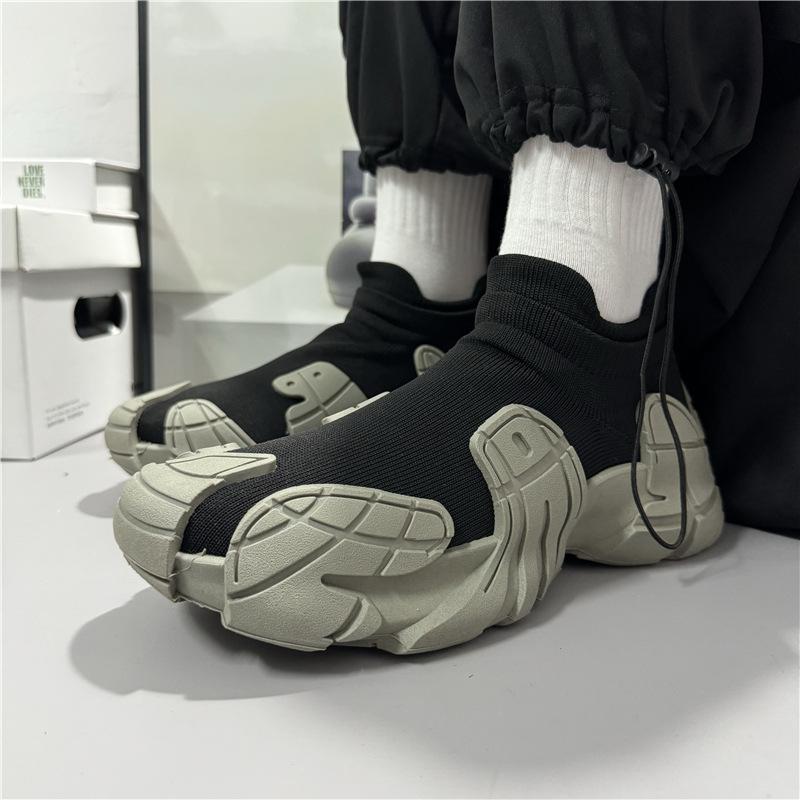Soft-soled And Soft-surface Knitted Socks Sneakers