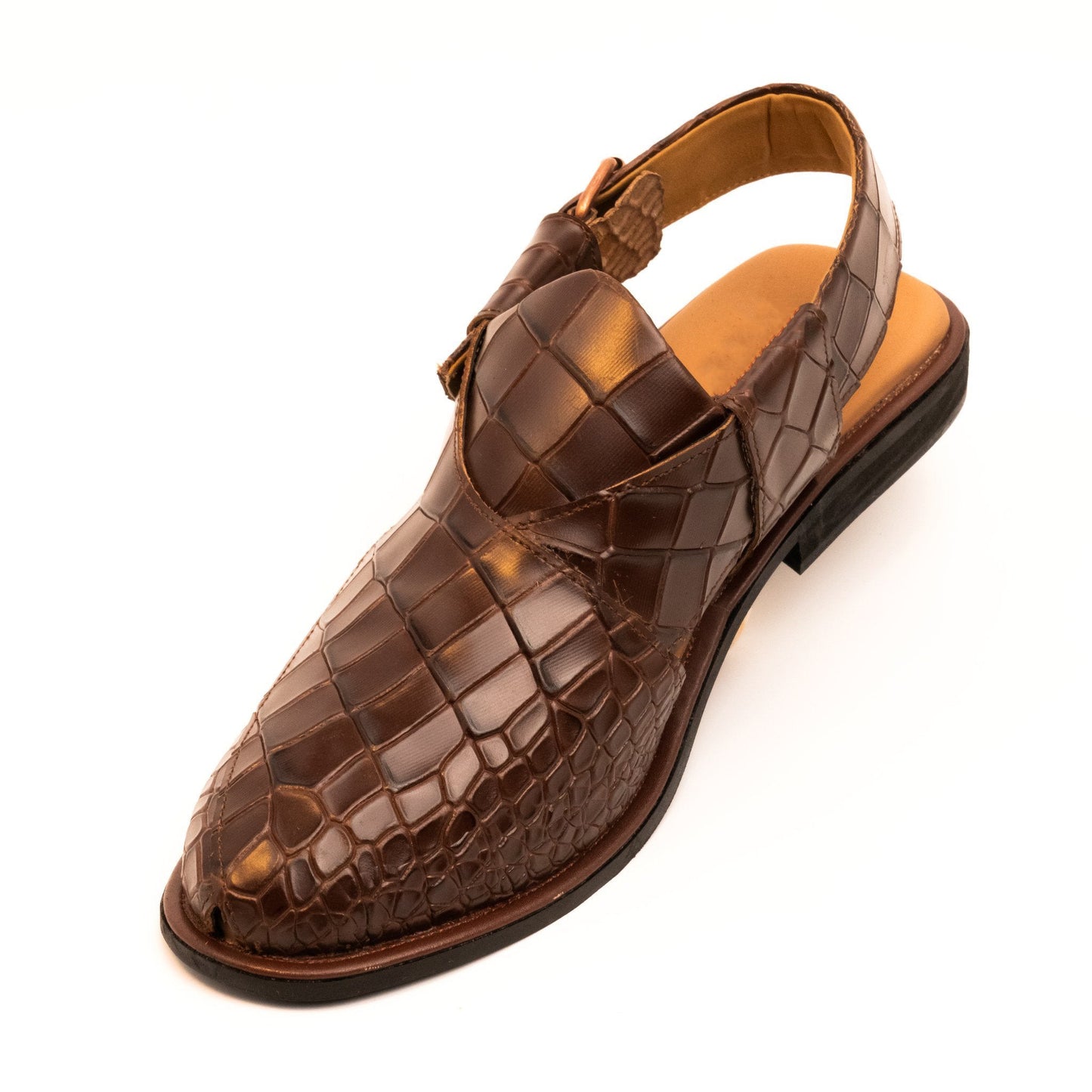 Midnight Blue Bliss Peshawari Sandals