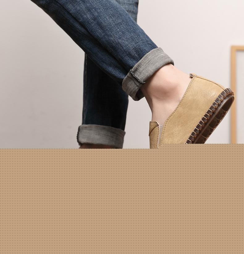Men's Breathable Lightweight Slip On Casual Loafer Shoes
