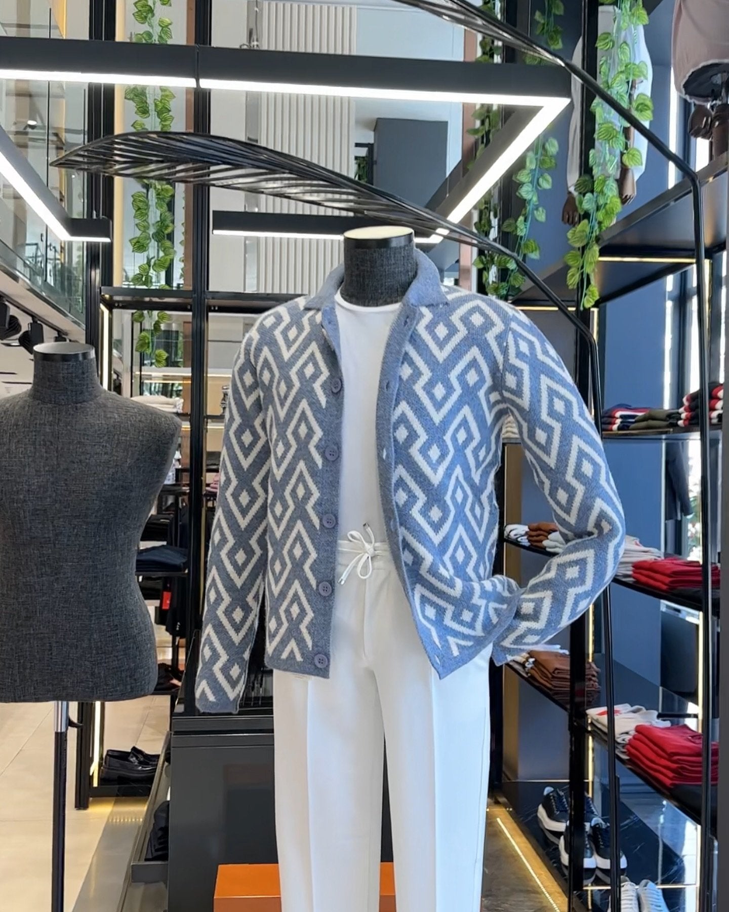 New Season¡¯25, Winter Fleece-Print Cardigan Jacket
