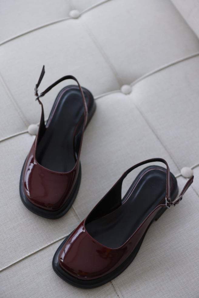 Low Heel Comfortable Leather Shoes