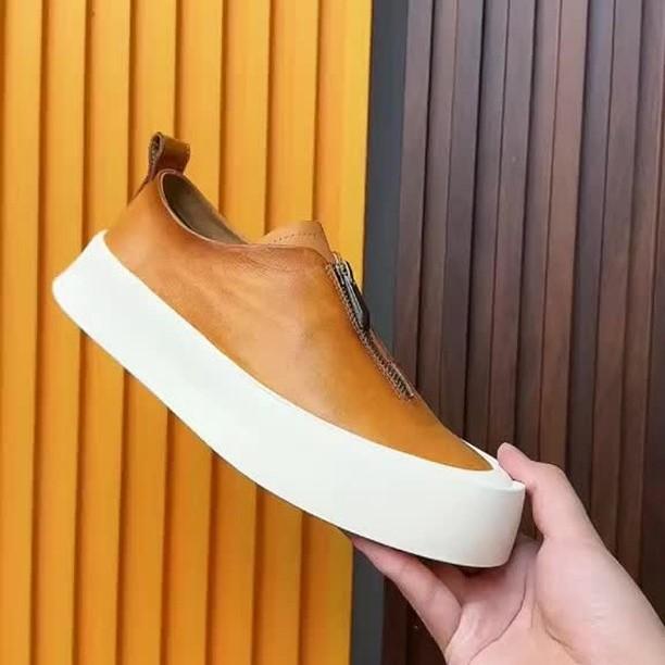 Retro Aged Casual Loafers