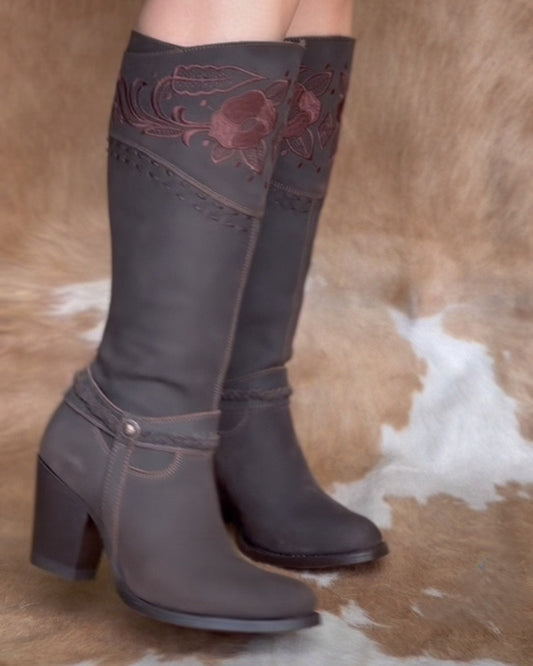 Handmade Western Thigh High Boots