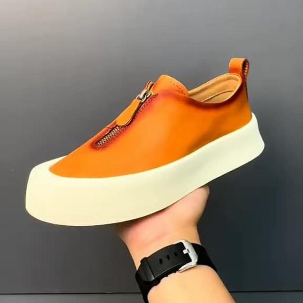Retro Aged Casual Loafers