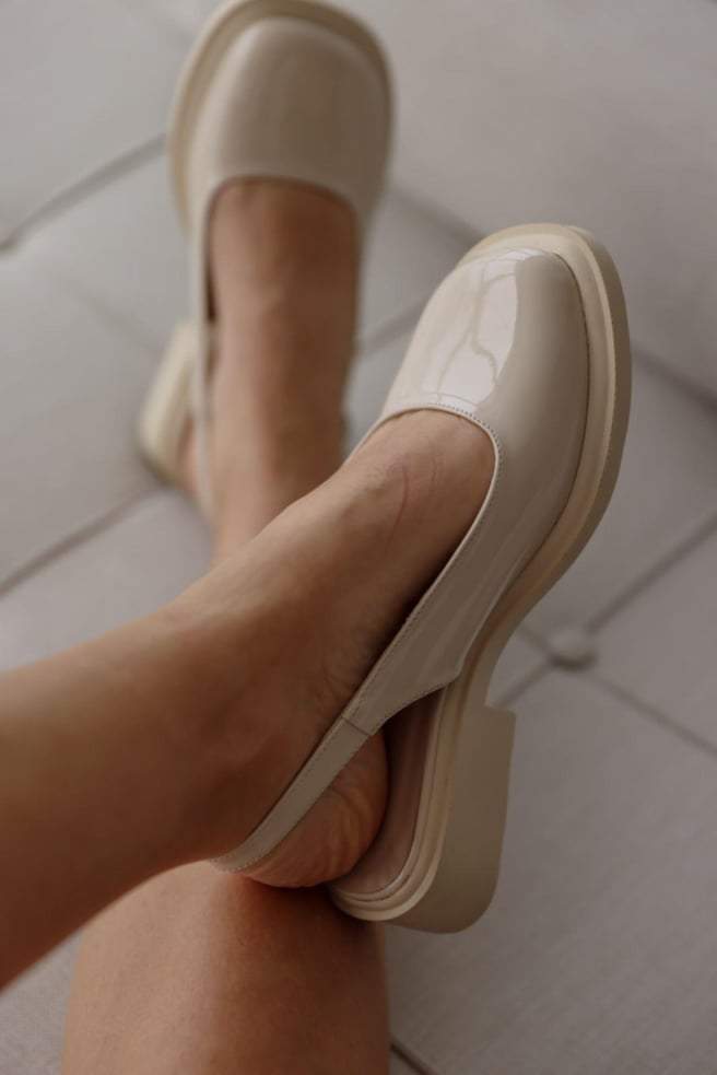 Low Heel Comfortable Leather Shoes
