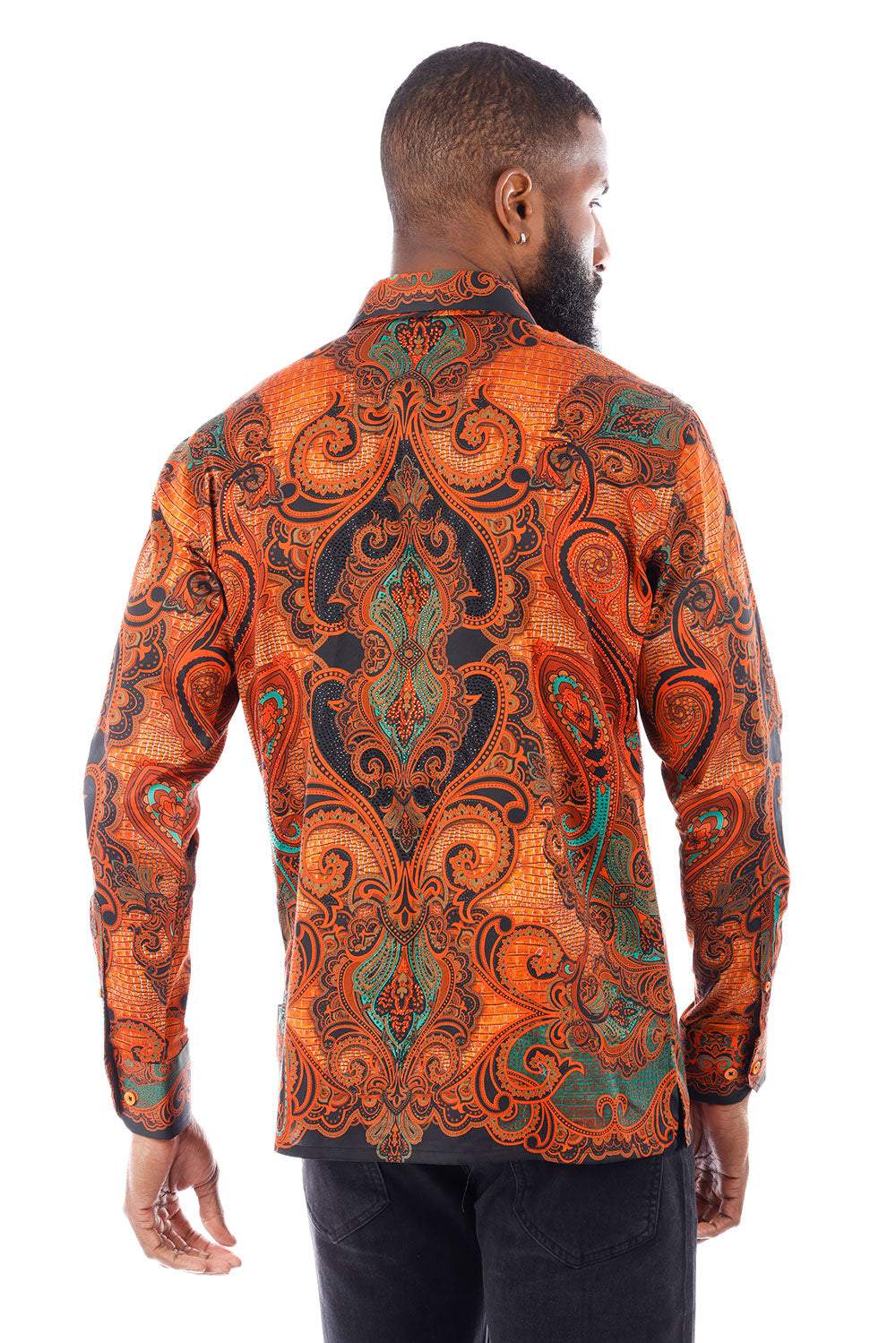 Trig Trend Rhinestone Long Sleeve Shirt