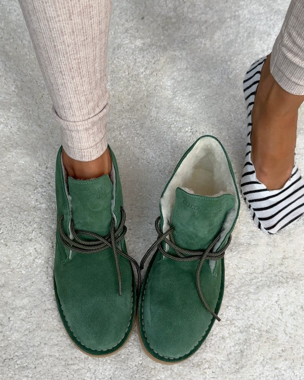 Women's Velvet Suede Boots