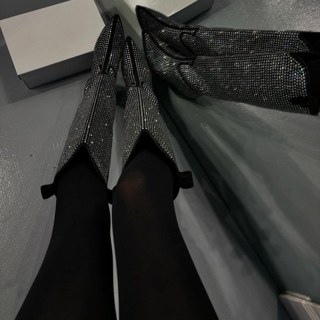 Hot Sale - Diamond High Boots