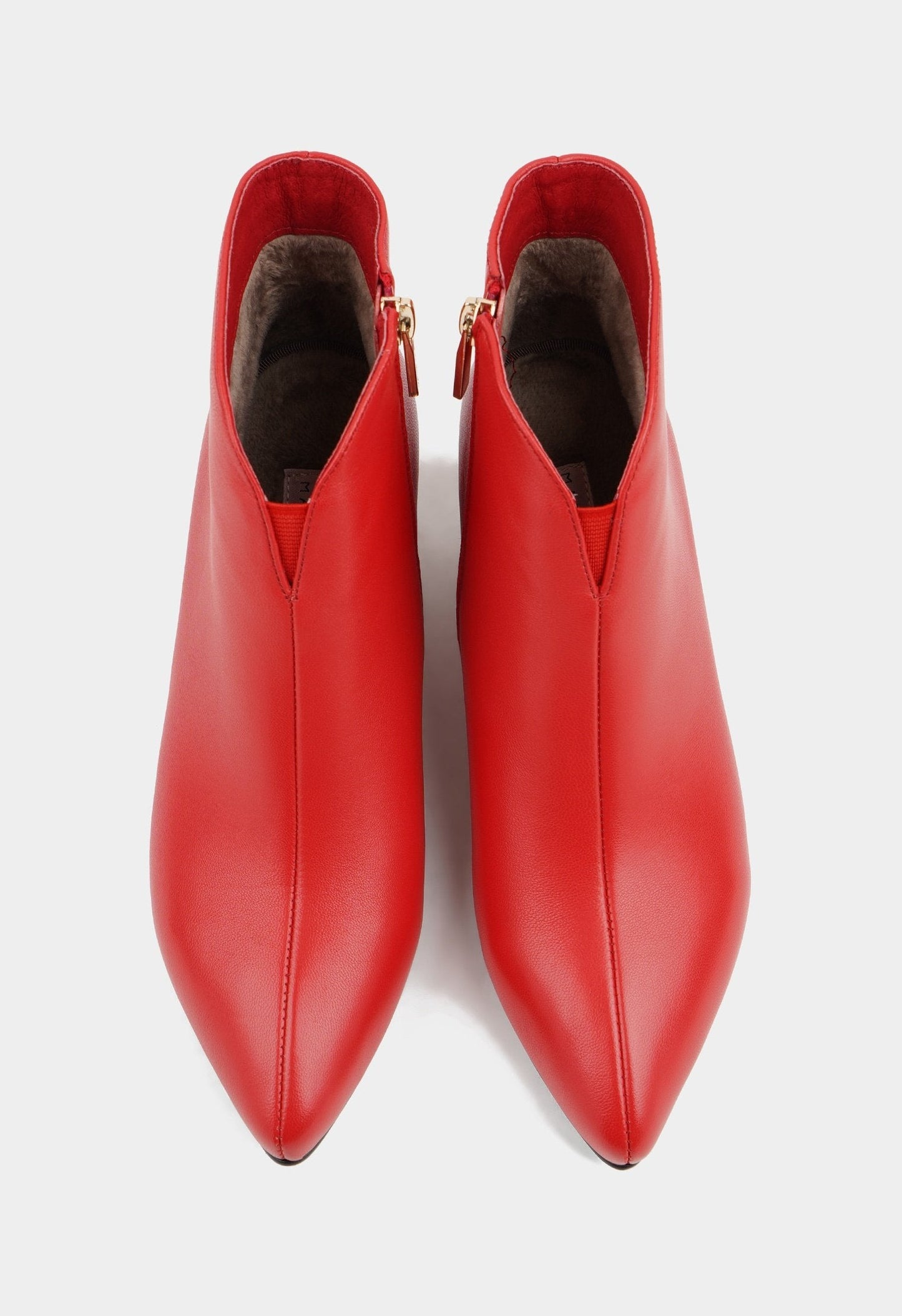 Women's Simple Leather Ankle Boots