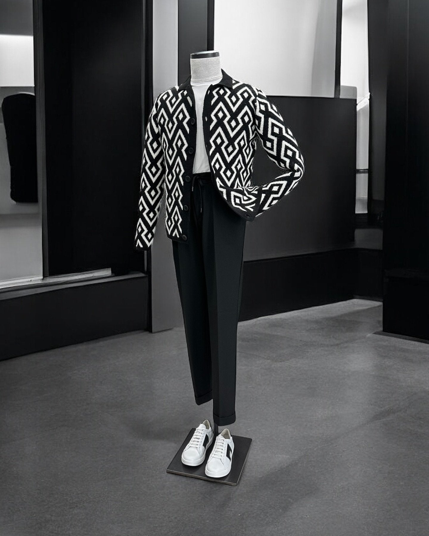 New Season¡¯25, Winter Fleece-Print Cardigan Jacket