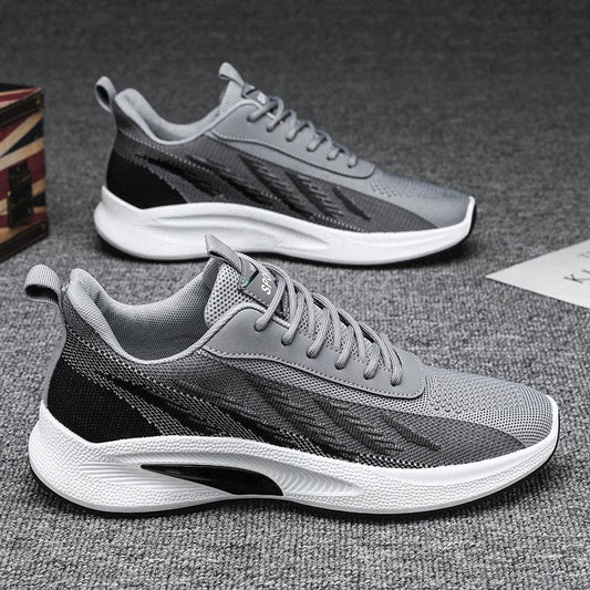 Men¡®s summer fly-knit lightweight casual breathable sneakers